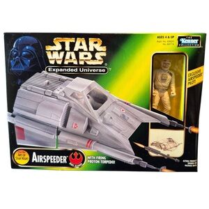 Star Wars Expanded Universe Airspeeder with Pilot